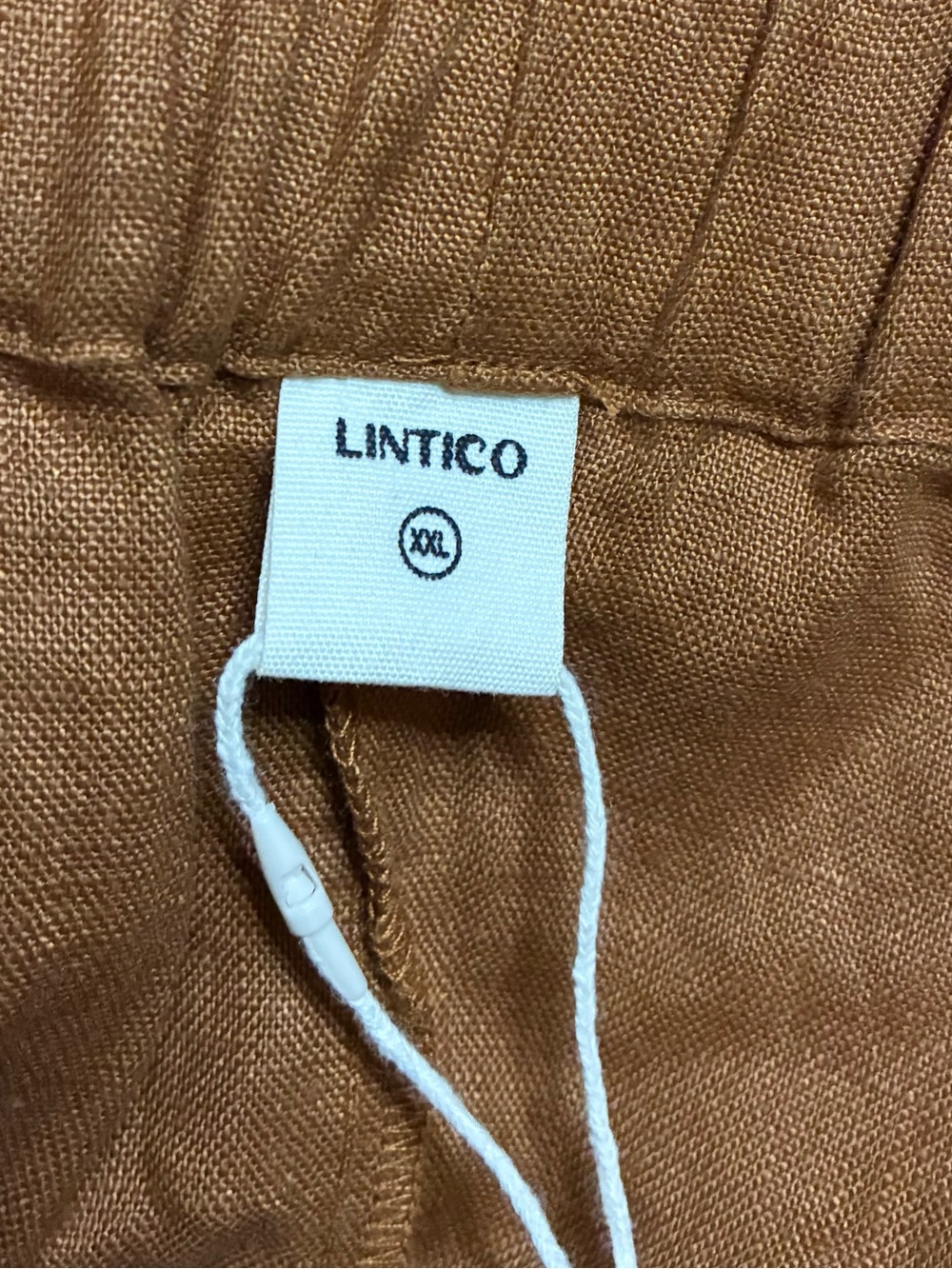 NEW. Lintico Linen Tapered Patricia Pants. NWT - Picture 7 of 8